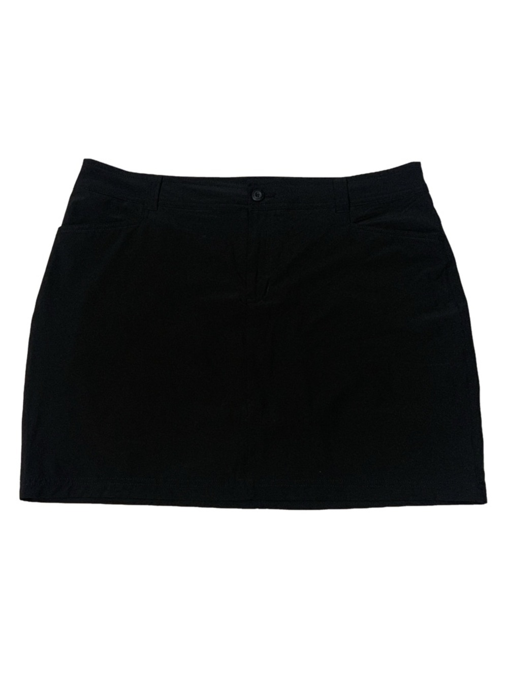 Eddie Bauer Black Adventureurer Shorts Lined Athletic Outdoor Short Skort